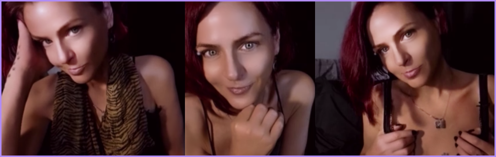 photo montage of independent discord cam model Jesse Quinn